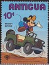 Antigua and Barbuda 1980 Walt Disney 10 ¢ Multicolor Scott 568. Antigua 1980 Scott 568 Walt Disney Jeep. Uploaded by susofe